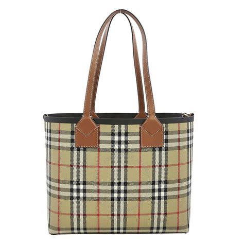 burberry 8066163|Burberry Small London Checked Tote .